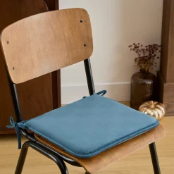 atmosphera Textil De Cocina>Cojín para silla LILOU azul oscuro