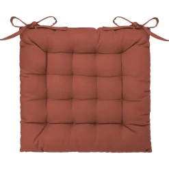atmosphera Textil De Cocina>Cojín Para Silla Terracota 38x38Cm
