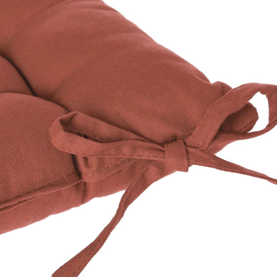 atmosphera Textil De Cocina>Cojín Para Silla Terracota 38x38Cm