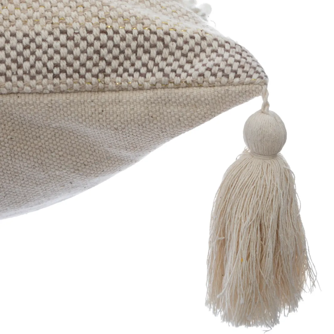 atmosphera Cojines Y Fundas Decorativas>Cojín Shine Beige 59x59Cm