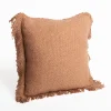 hôma Cojines Y Fundas Decorativas>Cojín SOFT marrón 45x45cm