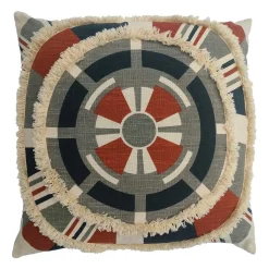 atmosphera Cojines Y Fundas Decorativas>Cojín TANGER de algodón 45x45Cm