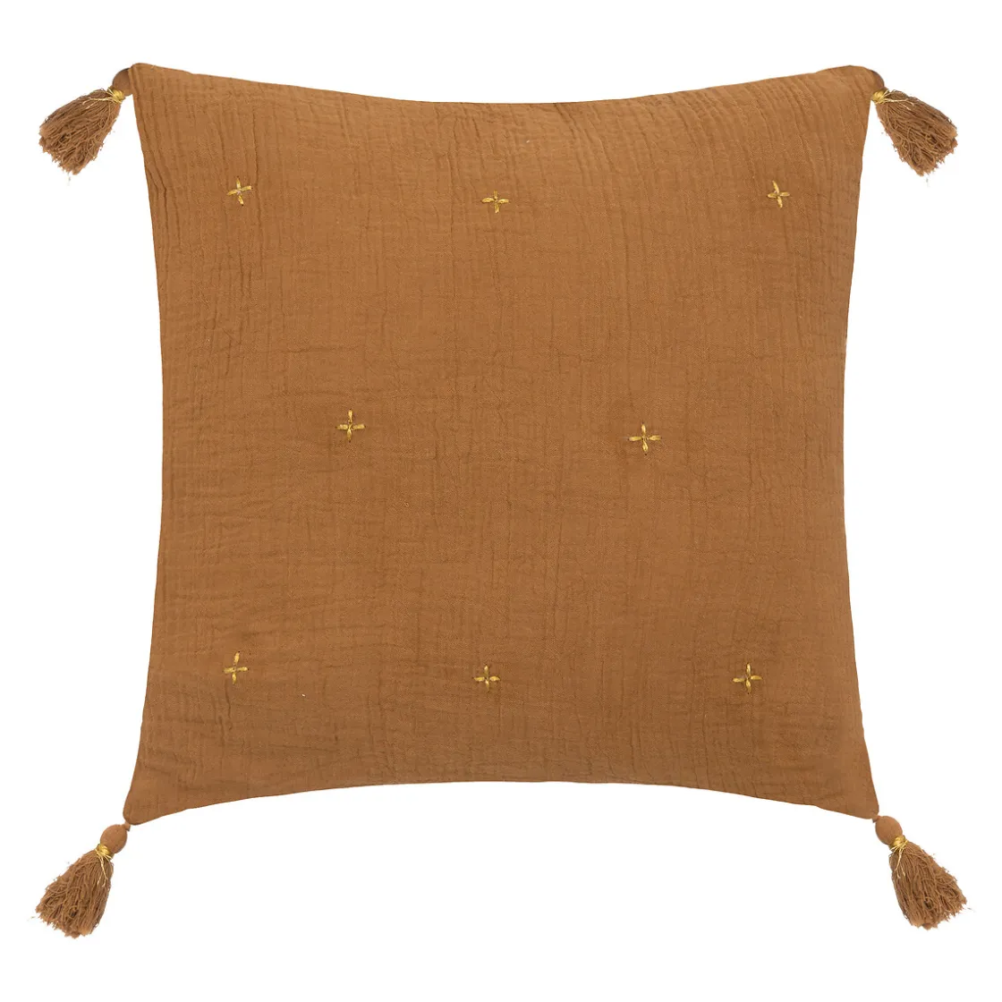 atmosphera Cojines Y Fundas Decorativas>Cojín Winter Light Gaze Canela 40x40