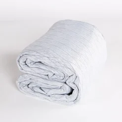 Edredones Y Colchas>Colcha gris 240x260cm