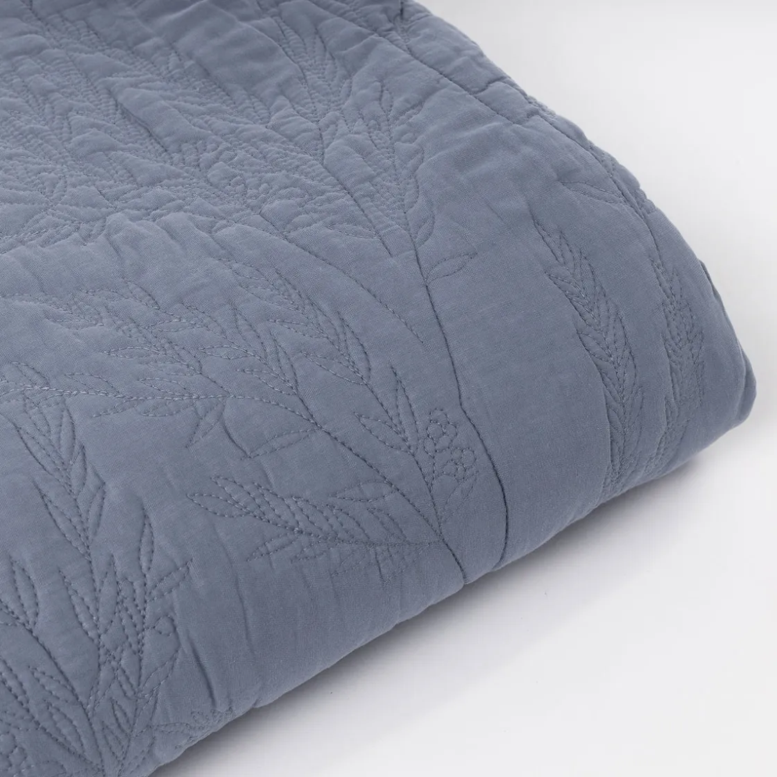 Edredones Y Colchas>Colcha WHEAT Azul 220x240cm
