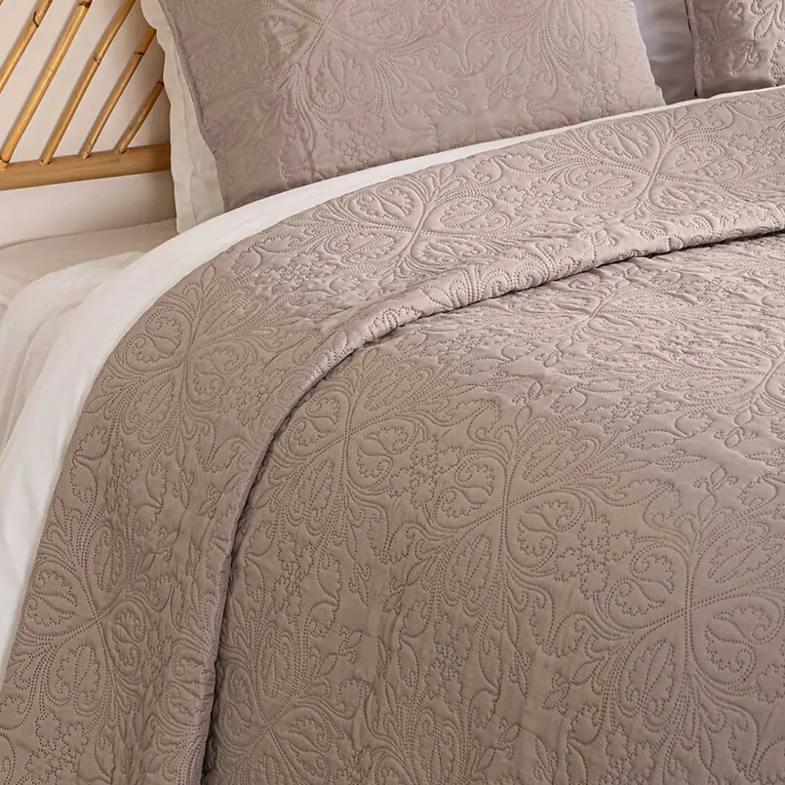 atmosphera Edredones Y Colchas>Colcha 240x260Cm C/2Fundas Cojín 60x60Cm