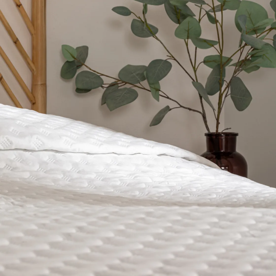 atmosphera Edredones Y Colchas>Colcha 240x260cm y 2 Fundas De Almohada Kalia