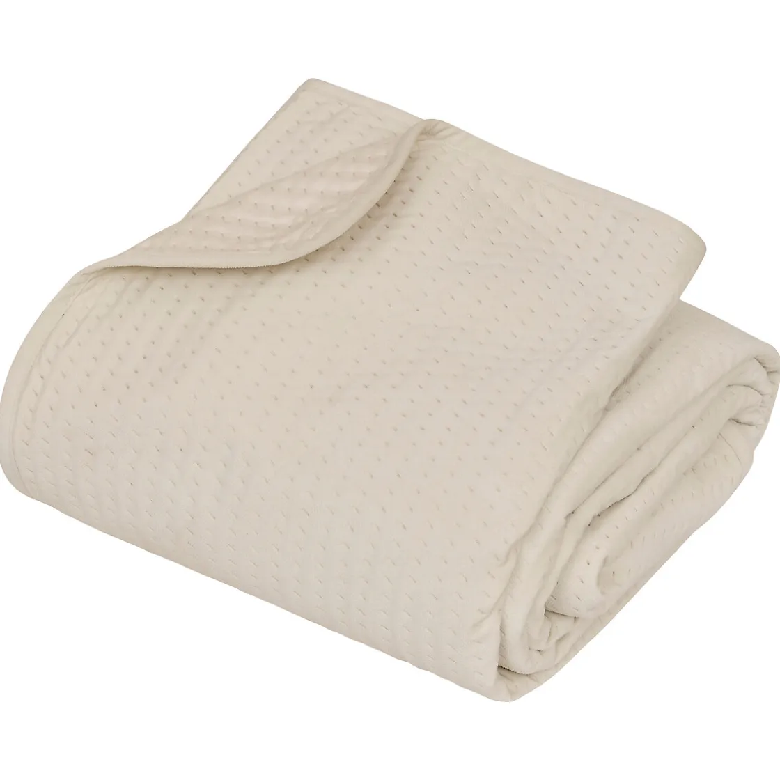 atmosphera Edredones Y Colchas>Colcha y 2 fundas almohada LILOU crudo 240x260cm