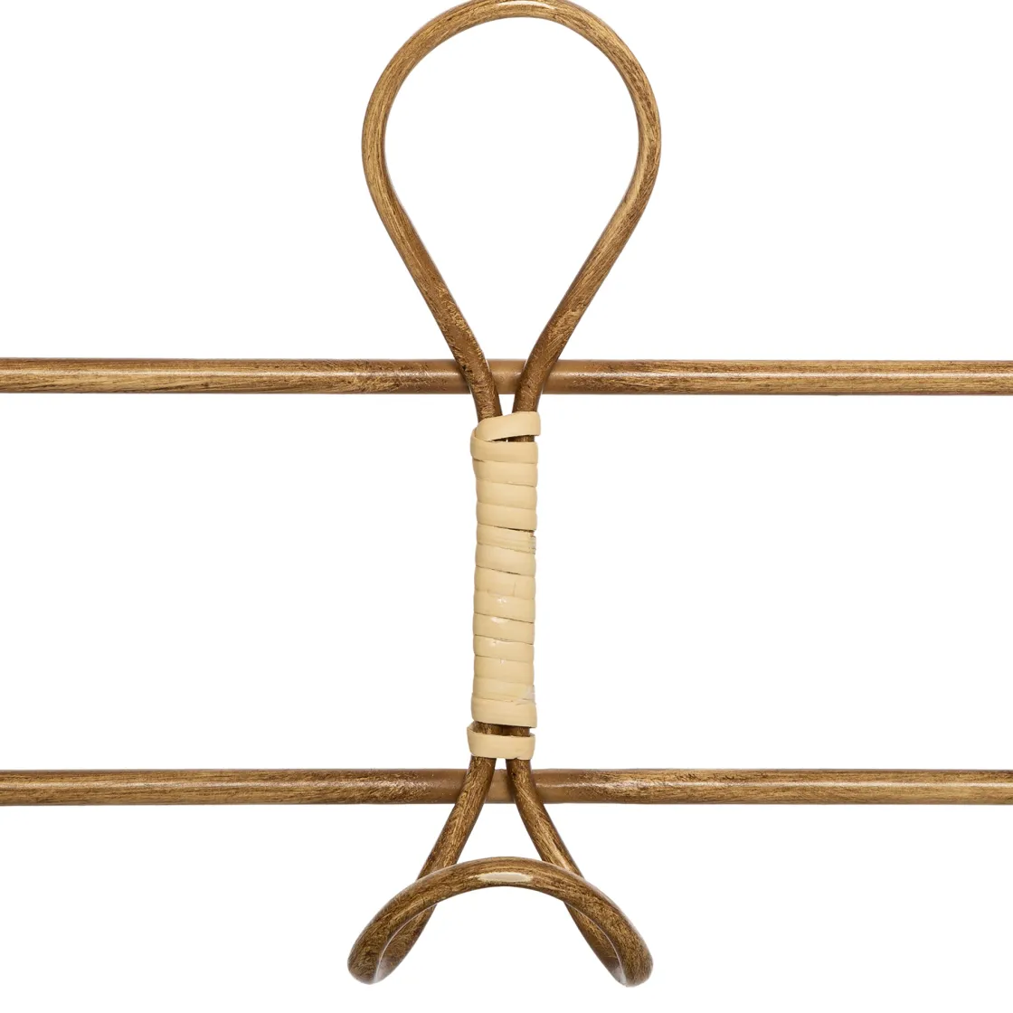 atmosphera Perchas Y Travesaños|Estilo Étnico>Colgador De Pared De Metal 76x7.5x22.5Cm