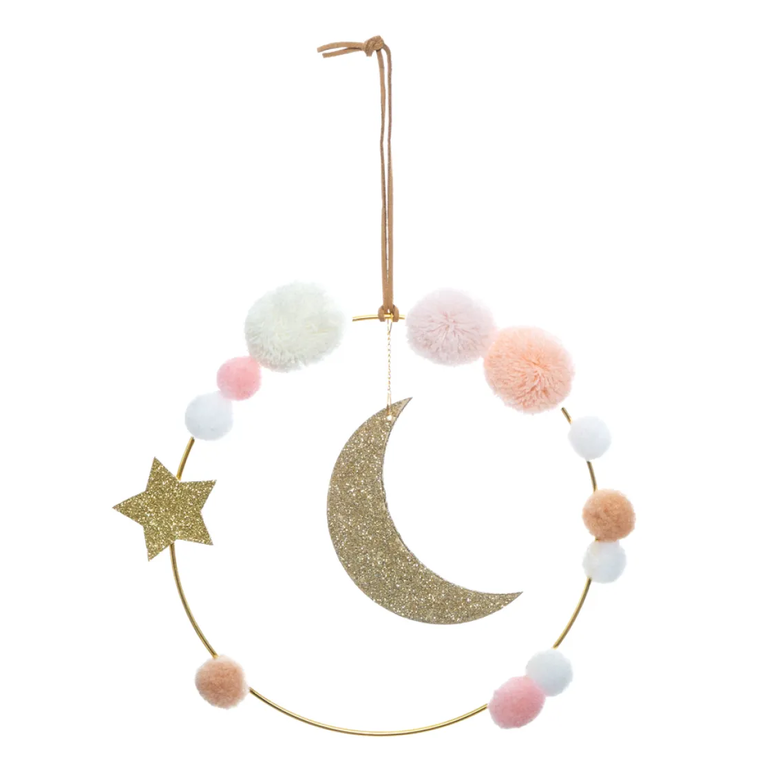 atmosphera4kids Accesorios Decorativos>Colgante Luna/Estrella 14.5x3x21.5Cm