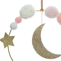 atmosphera4kids Accesorios Decorativos>Colgante Luna/Estrella 14.5x3x21.5Cm