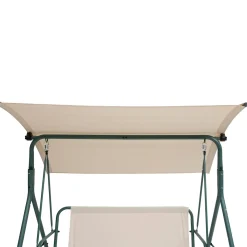 hespéride Columpios>Columpio de acero beige y verde
