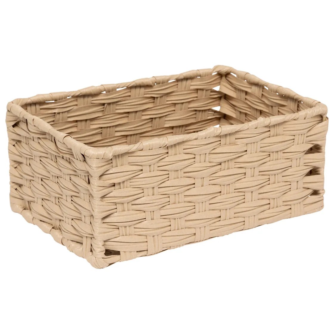 5five Cestas De Almacenamiento>Conjunto de 3 cestas altas TRESSE beige