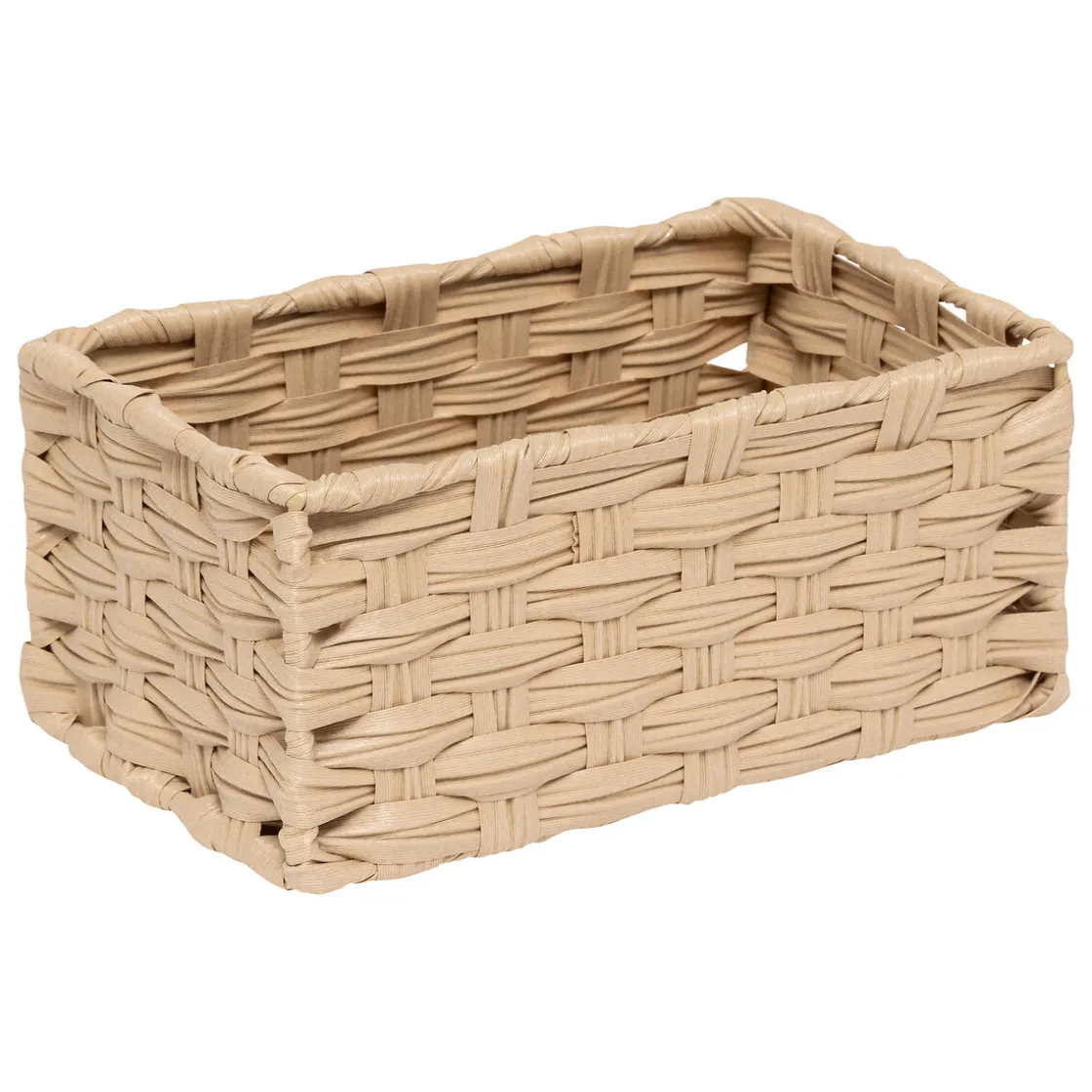 5five Cestas De Almacenamiento>Conjunto de 3 cestas altas TRESSE beige