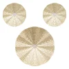 atmosphera Lienzos Y Cuadros Decorativos|Estilo Oriental>Conjunto de 3 marcos decorativos de metal LESLIE