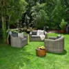 hespéride Conjuntos De Jardín>Conjunto de 1 sofá y 2 sillones MOORÉA