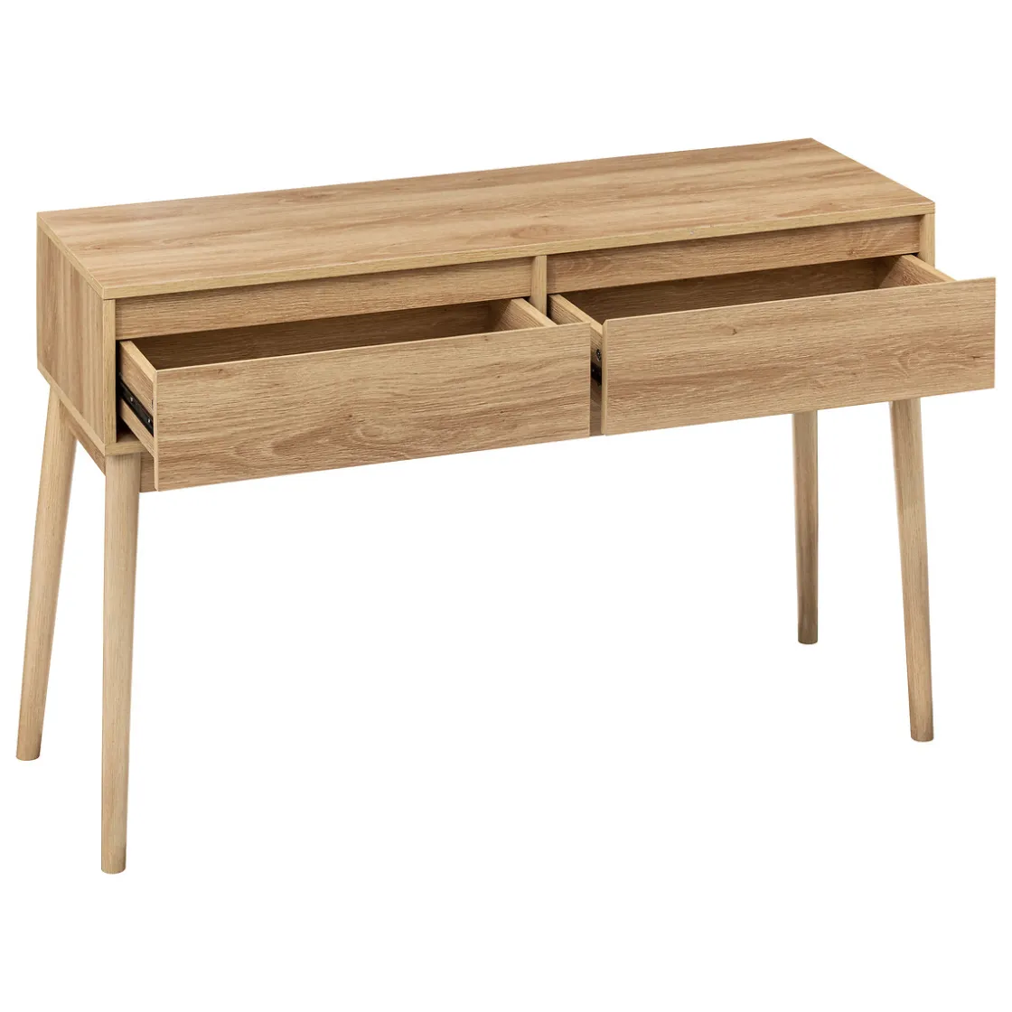 5five Aparadores Y Consolas|Estilo Rústico>Consola Abana Beige De MDF Con 2 Cajones