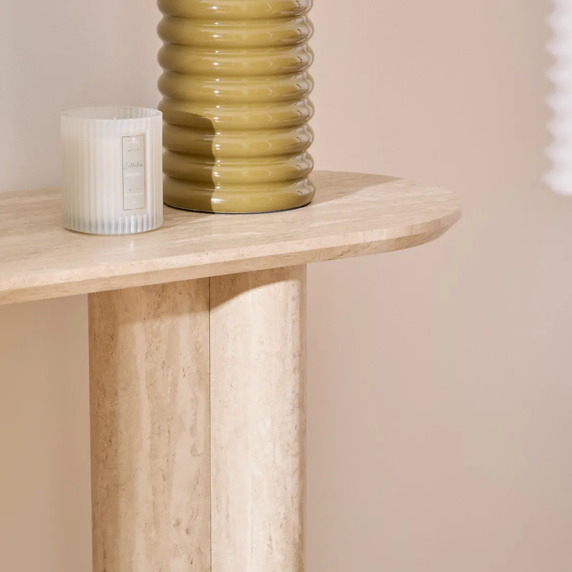 atmosphera Aparadores Y Consolas>Consola ANAYA beige de mdf