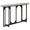 atmosphera Aparadores Y Consolas>Consola TUSCO negra 140cm