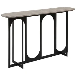 atmosphera Aparadores Y Consolas>Consola TUSCO negra 140cm