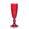 Copas>Copa De Champán Diamante Rojo 17.5cl