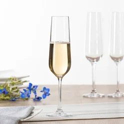 Copas>Copa de champán LENA de vidrio cristalino 20cl