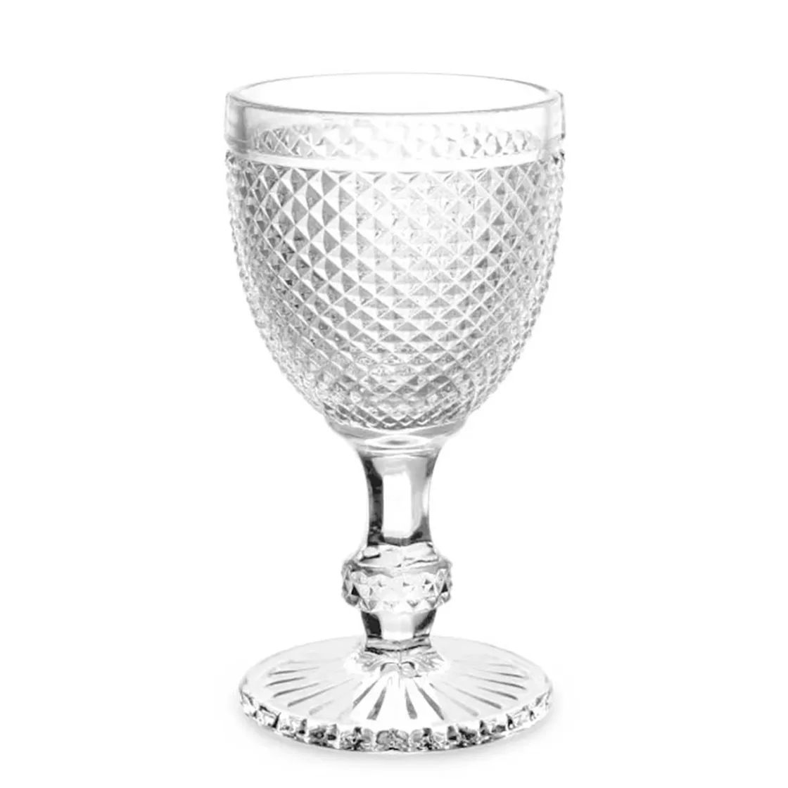 Copas>Copa De Vino Diamond Pie De Vidrio 33cl