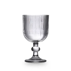 Copas>Copa De Vino Rayas Gris 26cl