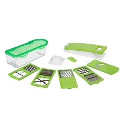 5five Placas Calefactoras Y Tablas De Cortar>Cortador De Verduras Con 12 Accesorios