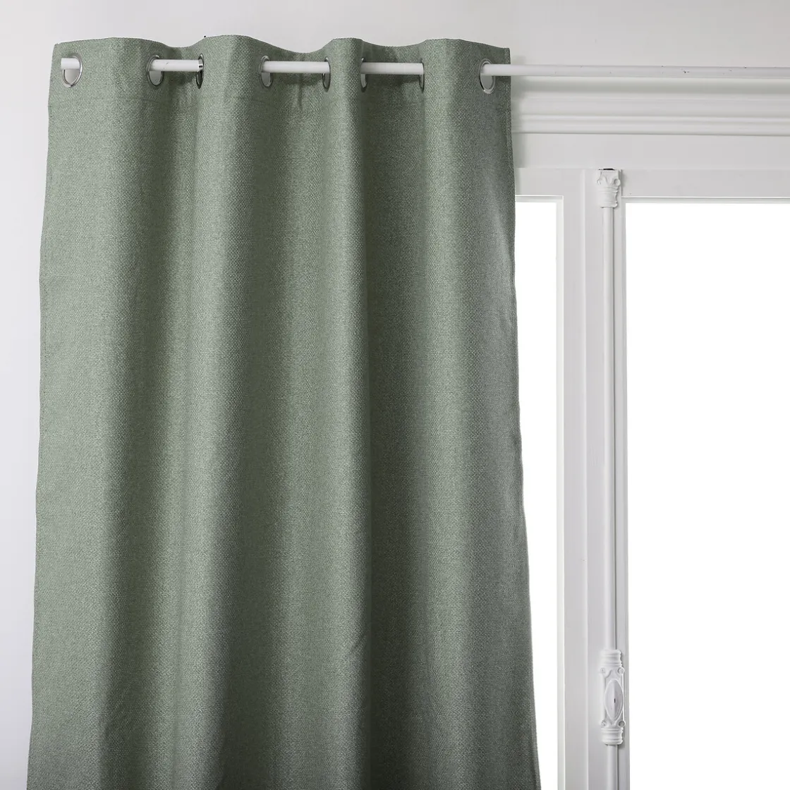 atmosphera Cortinas>Cortina Aislante Verde Celadón 140x260cm