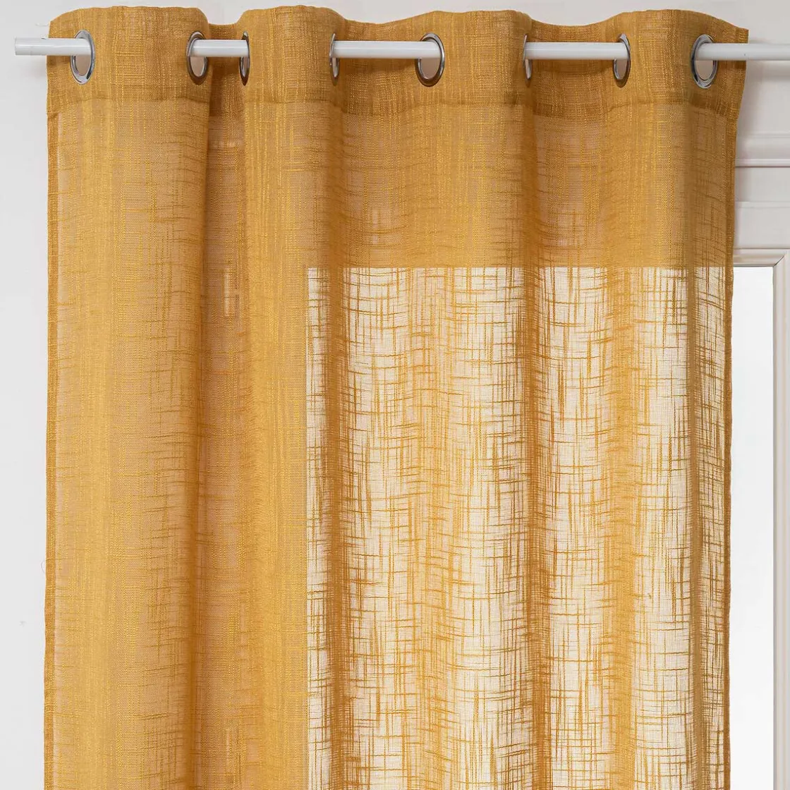 atmosphera Cortinas>Cortina Alton Ocre 140x240Cm
