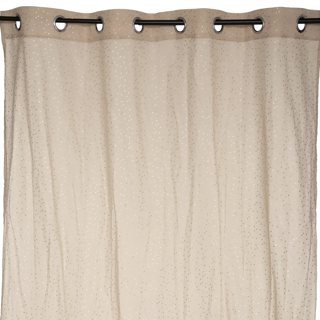 atmosphera4kids Téxtil>Cortina Berlingot Beige 140x250Cm