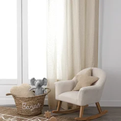 atmosphera4kids Téxtil>Cortina Berlingot Beige 140x250Cm