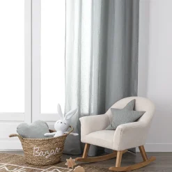atmosphera4kids Téxtil>Cortina Berlingot Gris 140x250Cm