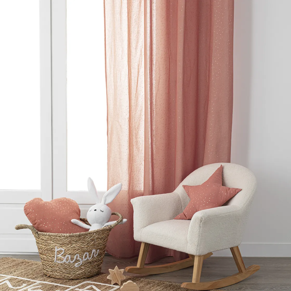 atmosphera4kids Téxtil>Cortina Berlingot Terracota 140x250Cm