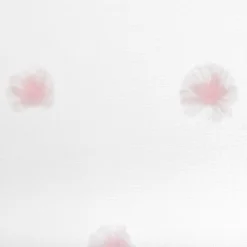 atmosphera4kids Téxtil>Cortina Blanca C/Pompones Rosa 140x240Cm