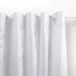 Cortinas Y Alfombras Antideslizantes>Cortina De Ducha Blanca 180x200cm