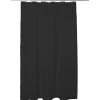 5five Cortinas Y Alfombras Antideslizantes>Cortina De Ducha De Poliéster Negra