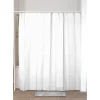 Cortinas Y Alfombras Antideslizantes>Cortina De Ducha Peva Blanca 180x200Cm