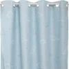 atmosphera4kids Téxtil>Cortina Dinosaurios Azul 140x260Cm