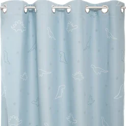 atmosphera4kids Téxtil>Cortina Dinosaurios Azul 140x260Cm