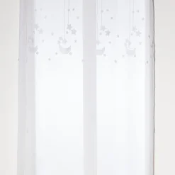 atmosphera4kids Téxtil>Cortina Estrellas Bordado Blanco 140x240cm