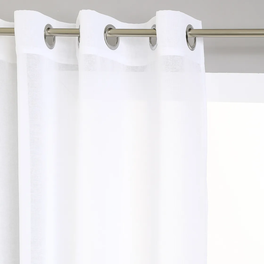 atmosphera Cortinas>Cortina Etamine Blanca 140x260Cm