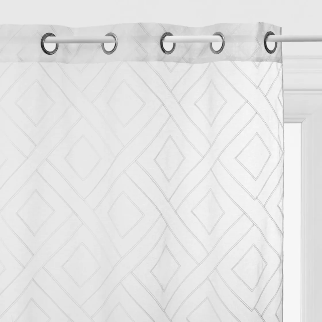 atmosphera Cortinas>Cortina Etnik Blanca 140x240Cm