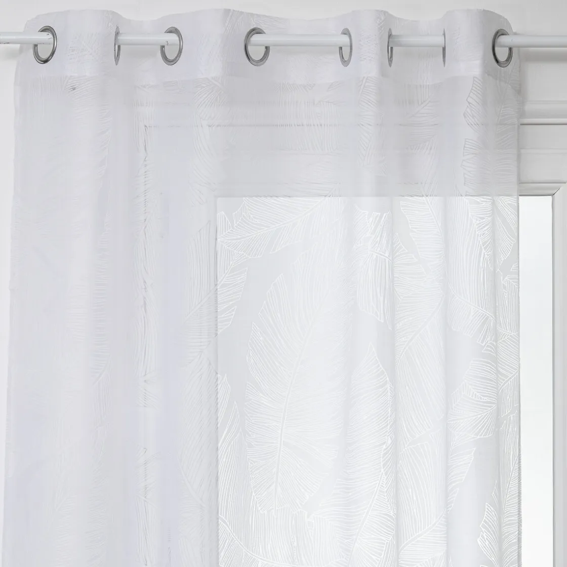 atmosphera Cortinas>Cortina Feuil Blanca 140x240Cm