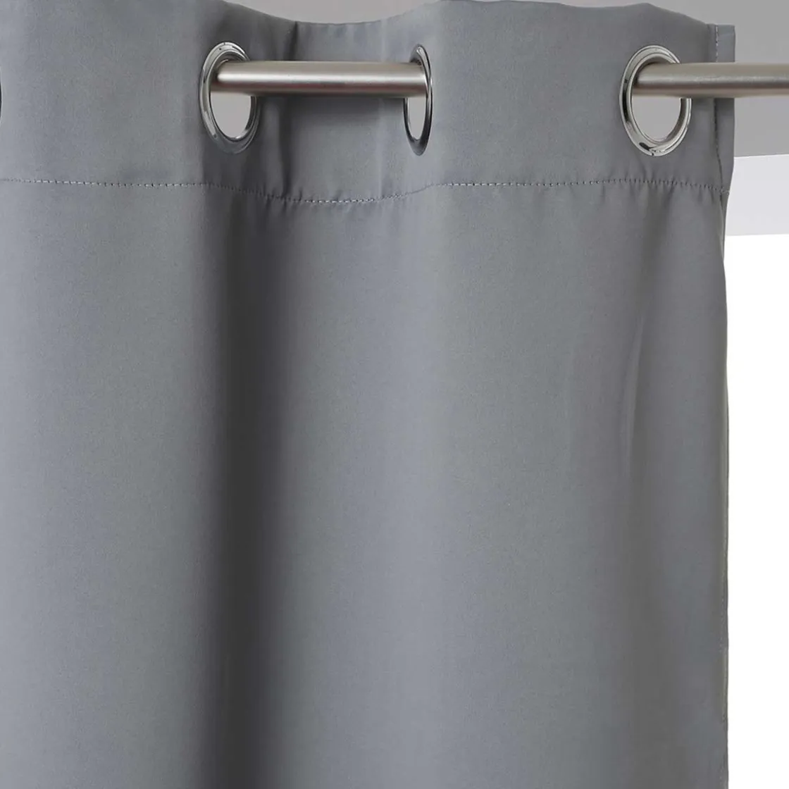 atmosphera Cortinas>Cortina Gris Claro Opaca 140x260Cm