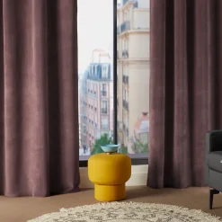 atmosphera Cortinas>Cortina LILOU lila 140x260cm