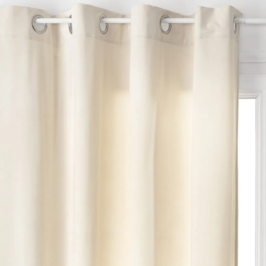 atmosphera Cortinas>Cortina LILOU marfil 140x260cm