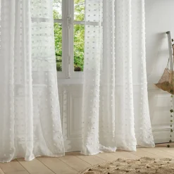 atmosphera Cortinas>Cortina Lily Blanca 140x240Cm