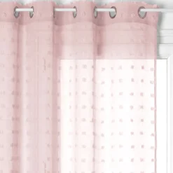atmosphera Cortinas>Cortina Lily Rosa 140x240Cm